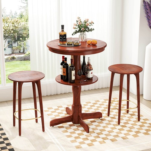 Tier round high top - 2-tier,
