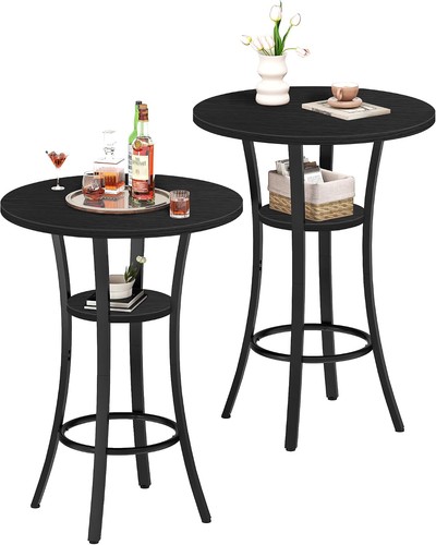 Round bar table set - table, small