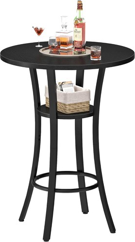 Round bar table - round,